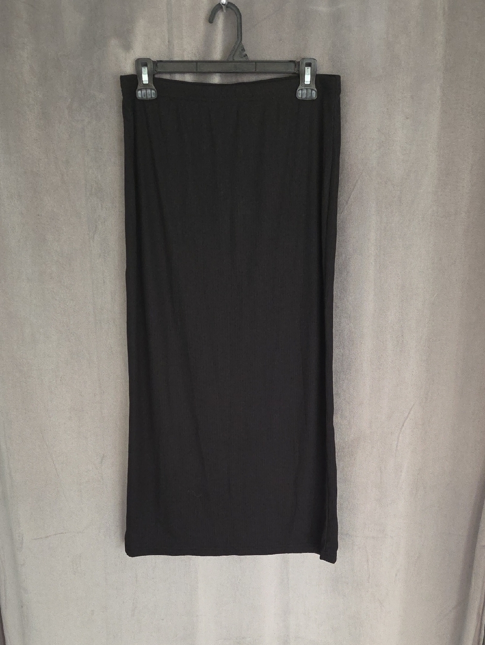 Black Maxi Skirt - Classic Straight Fit